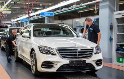 Mercedes-Benz S-Class facelift - Sindelfingen