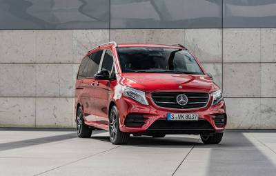 Mercedes-Benz V-Class designo hyacinth red metallic