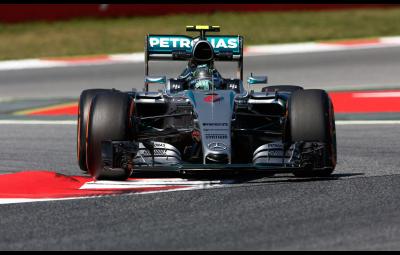 Nico Rosberg - pole-position Barcelona 2015
