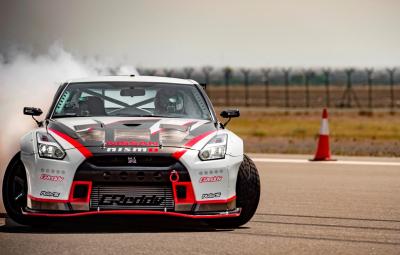 Nissan GT-R - record mondial la drift