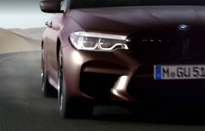 Noul BMW M5 2018 - video