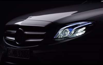 Noul Mercedes-Benz E-Class 2016 - faruri LED Multibeam