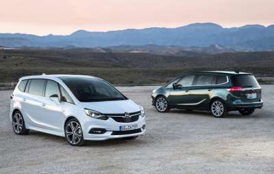 Noul Opel Zafira facelift 2017