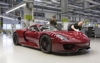 Porsche 918 Spyder - finalul productiei