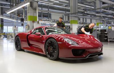 Porsche 918 Spyder - rechemare service