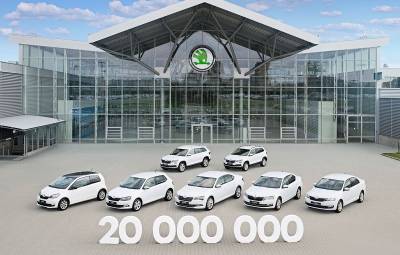 SKODA - 20.000.000 de masini produse