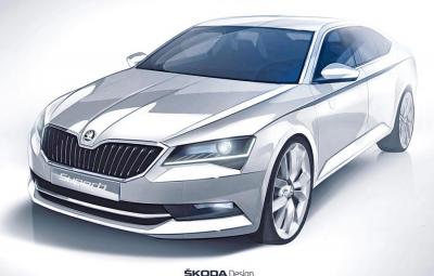 Noua Skoda Superb 2015