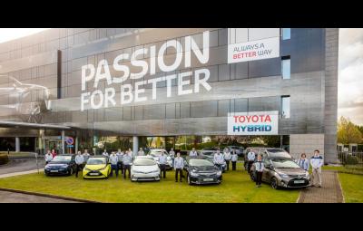Toyota - 10 milioane de masini fabricate in Europa
