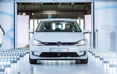 VW e-Golf - start productie Dresda