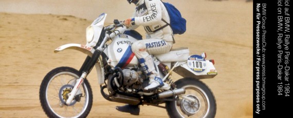 Hubert Auriol, BMW -  Raliul Paris-Dakar 1984