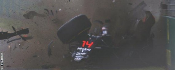 Accident Alonso-Gutierrez Australia 2016 (02)