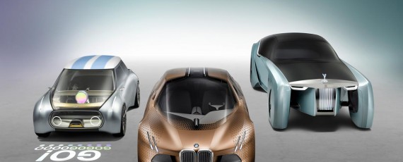 BMW, MINI si ROLLS-ROYCE VISION NEXT 100