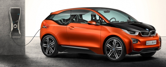 BMW i3 Coupe - la încărcat