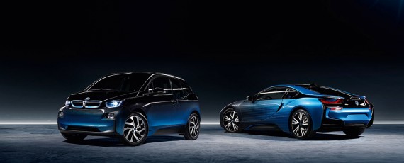 BMW i3 și BMW i8 Garage Italia CrossFade - Paris 2016