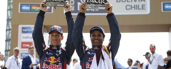 Nasser Al-Attiyah/Mathieu Baumel  - castigatori Dakar 2015