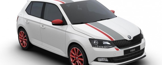 SKODA Fabia Red & Grey