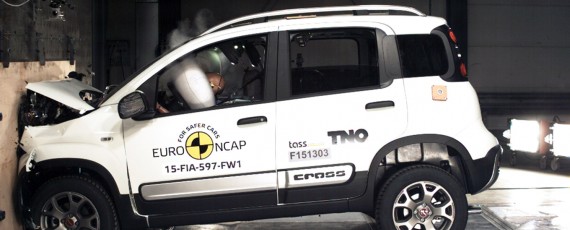 Fiat Panda Cross - trei stele Euro NCAP