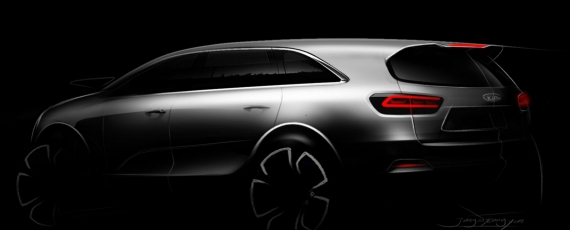 Noua Kia Sorento 2014 - partea din spate
