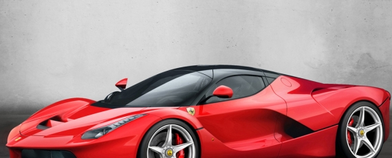 LaFerrari - lateral faţă