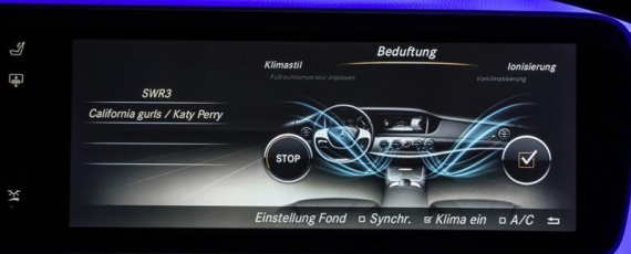 Mercedes-Benz S-Class - funcţii