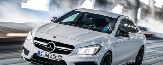 Mercedes-Benz CLA 45 AMG - faţa