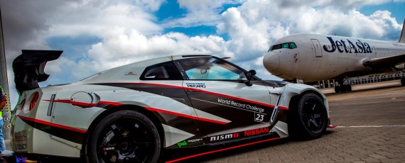 Nissan GT-R - record mondial la drift (03)