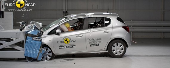 Noul Opel Corsa - 4 stele Euro NCAP