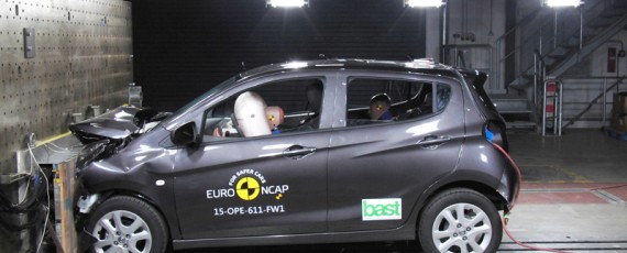 Noul Opel Karl - 4 stele Euro NCAP