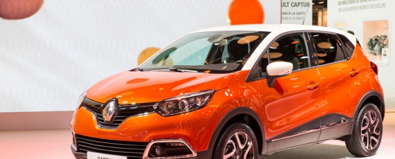 Renault Captur la Geneva - faţă