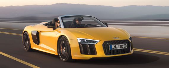 Noul Audi R8 Spyder V10 - video