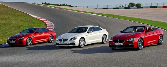 BMW M6 Coupe, BMW Seria 6 Gran Coupe, BMW Seria 6 Convertible