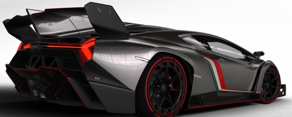 Lamborghini Veneno - spate