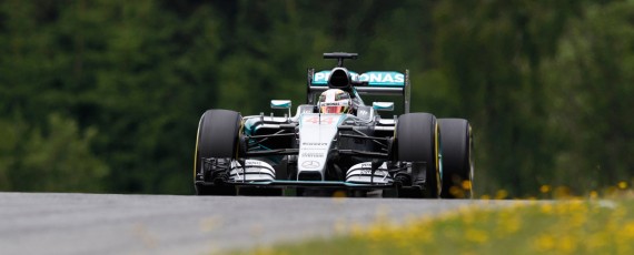 Lewis Hamilton - pole position Austria 2015