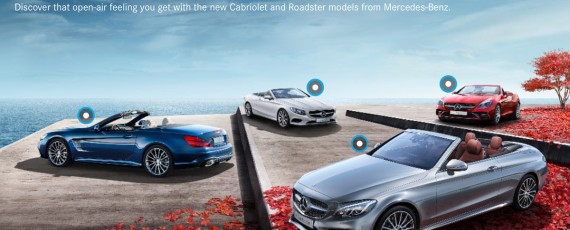 Mercedes-Benz Cabriolet - Unleash your senses