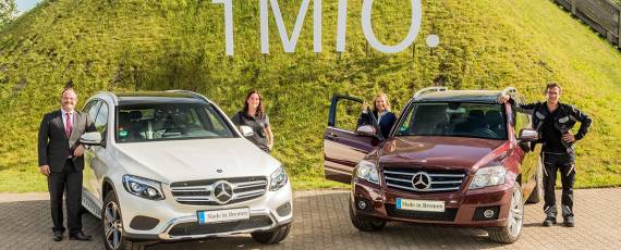 Mercedes-Benz GLC si GLK - 1.000.000 de masini