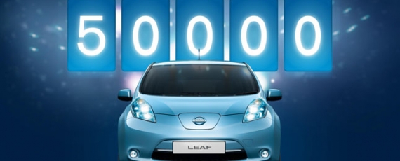 Nissan Leaf - 50000 exemplare