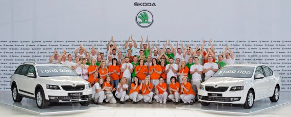 SKODA Octavia - 1.000.000 de unitati din noua generatie