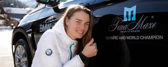 Tina Maze - nou ambasador BMW