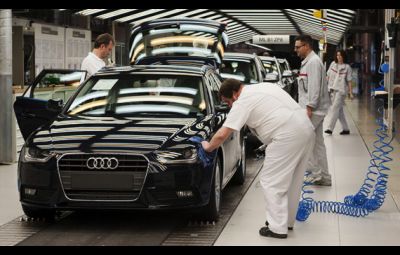 Audi - linie de productie