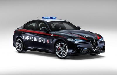 Alfa Romeo Giulia Quadrifoglio - Carabinieri