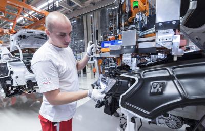 Fabrica Audi din Gyor - Ungaria
