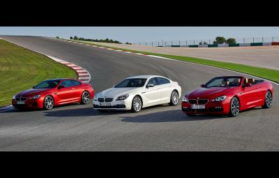 BMW M6 Coupe, BMW Seria 6 Gran Coupe, BMW Seria 6 Convertible