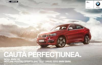 BMW X6 - campanie outdoor Romania - Ciprian Mihai