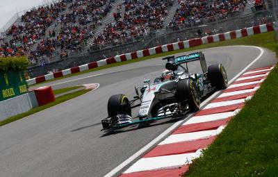 Lewis Hamilton - pole position Canada 2015