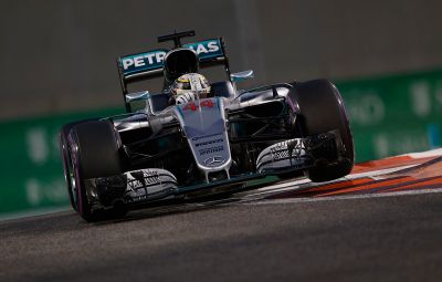 Lewis Hamilton - pole position Abu Dhabi 2016