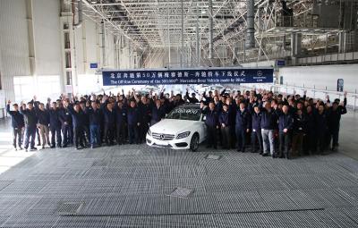 Mercedes-Benz - 500.000 de automobile in China