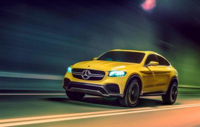 Noul Mercedes-Benz GLC Coupe Concept