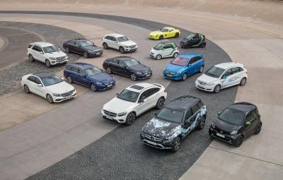 Mercedes-Benz si smart - viitoarea gama de modele verzi