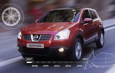 Nissan Qashqai - 10 ani