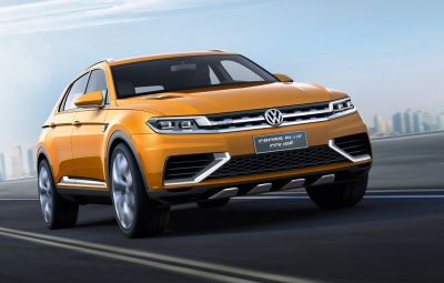 VW Cross Blue Coupe